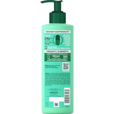 New Garnier, Fructis Pure Clean 10-in-1 Care and Styling Leave In Cream, 12  Oz | eBay