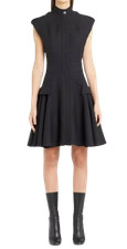 Alexander McQueen Sleeveless Black Dress
