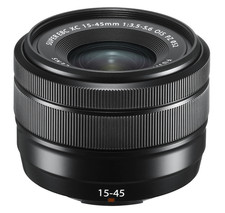 UJIFILM XC 15-45mm f/3.5-5.6 OIS PZ Lens - Black