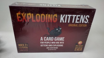 Exploding Kittens Original Edition Card Game BRAND NEW SEALED Family Fun