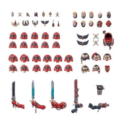 Blood Angels Primaris Upgrade - Warhammer 40k - Neu am Anguss
