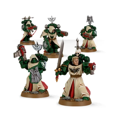 DARK ANGELS COMPANY VETERANS SQUAD 未組み立て Dark Angels COMPANY VETERANS OOP *New on Sprue -Read desc* Marines