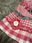 Bonnie Baby 12 months, pink and black sundress with button decor, summer dress — photo 3