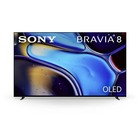 Sony 55 class BRAVIA 8 OLED 4K HDR Smart Google TV K55XR80 2024 Model