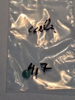 1 Smaragd, Emerald, round cabochon ca 4,7mm n1