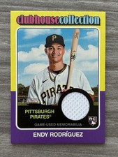 Topps 2024 Heritage Clubhouse Relics Endy Rodríguez #CCR-ER RC  Relic Pirates