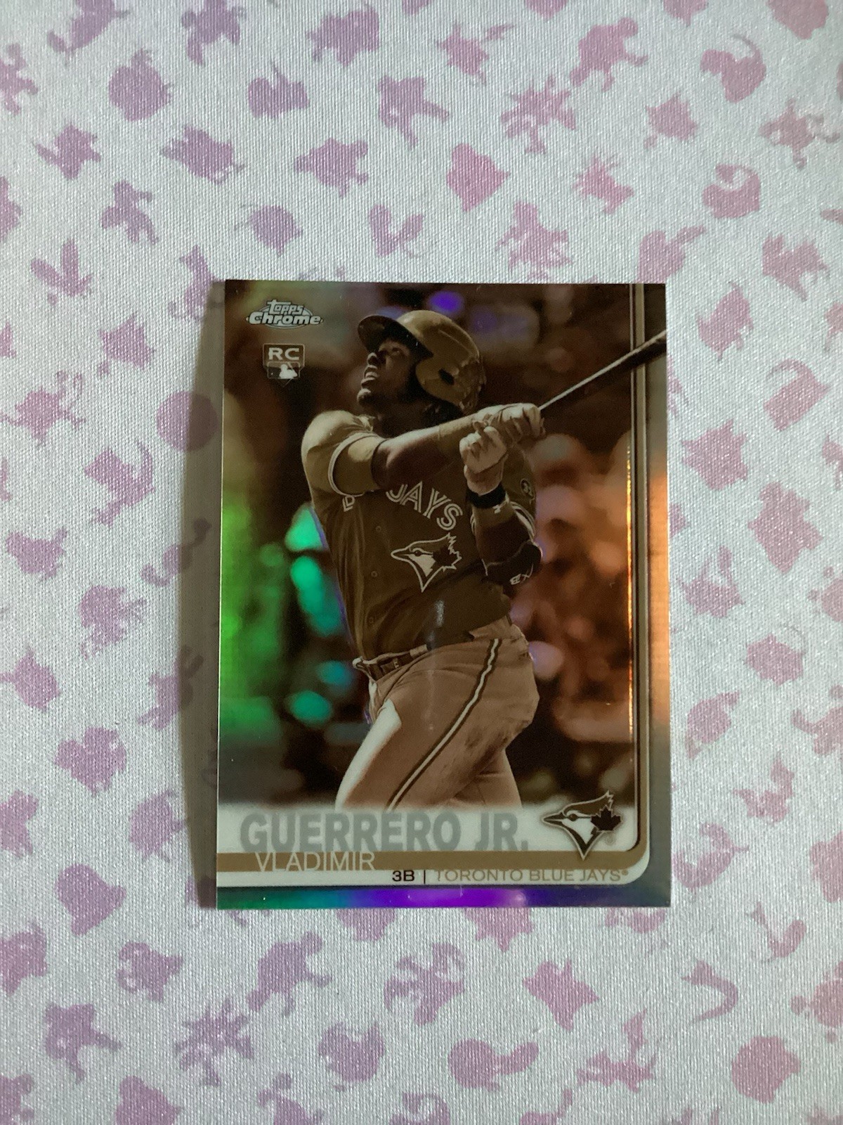 2019 Topps Chrome - Vladimir Guerrero Jr. #201 Sepia Refractor (RC)