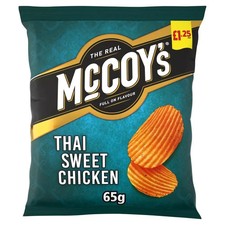 McCoy's Thai Sweet Chicken Sharing Crisps Pack of 20 x 65g