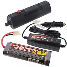 Traxxas T-Maxx 2.5 * EZ-START CONTROL BOX, 7.2v 1800 mAh BATTERY, & CAR CHARGER