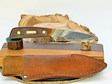 Hoja fija Schrade EE. UU. 156 OT dedo meñique corte de sierra Delrin con funda--1264,26