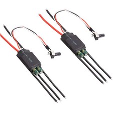 DC 200W 7-24V 2pcs 3-phase Brushless Motor Driver BLDC ESC Speed Controller