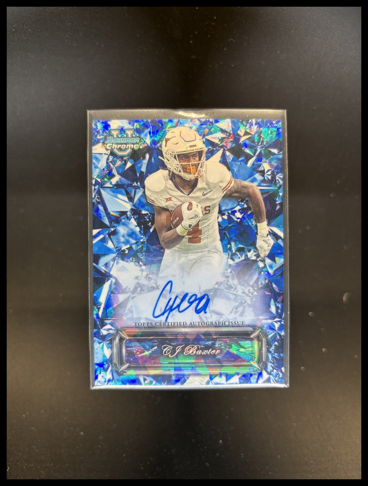 2024 Bowman Chrome U Sapphire CJ Baxter Selections Signatures #SS-CJ Auto