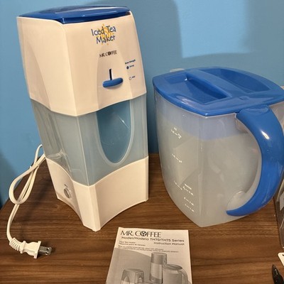 Mr. Coffee TM75 3-Quart Iced Tea Maker Blue Brand New in Box