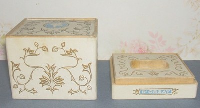Einzelbox ''Le Dandy'' Parfum D ORSAY 1930 --guter Zustand -7x7,8x7,8cm