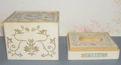 Coffret seul  "Le Dandy"  Parfum D’ORSAY 1930 --TBon état -7x7,8x7,8cm - Photo 1/4