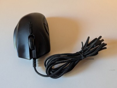 Razer Naga Trinity Wired Gaming Mouse RZ01-0241 Black 2 Button Plate Only Tested
