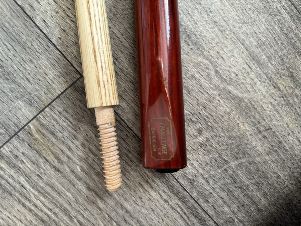BARRACUDA The Challenge Cue With Wooden Connection 472grams 145cm eBay