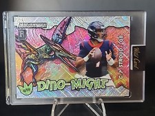 CJ STROUD 6/10 DINO-MIGHT ROOKIE 2023 WILD CARD Shimmer