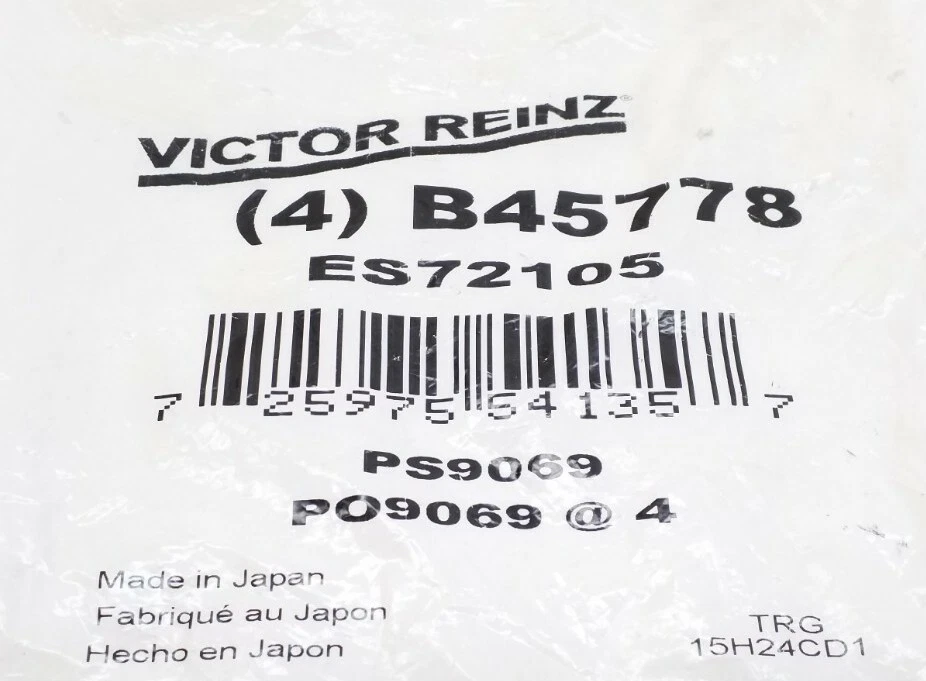 Sello carrete bujía Victor Reinz B45778 envío gratuito devoluciones gratuitas Foto 2 de 4