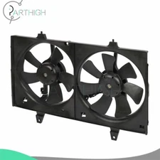 Radiator Condenser Cooling Fan Assembly Electric For 1996 1997-1999 Infiniti I30