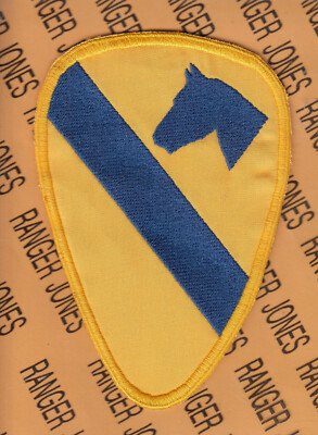 1st & 7th Cav Regt 2nd Bde 1st Cavalry Division Interwar years 5'' patch c/e 