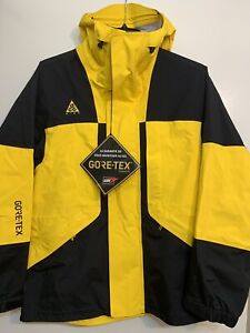 nike acg gore tex jacket yellow