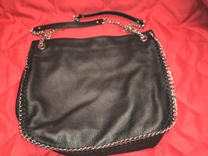 silver michael kors purse