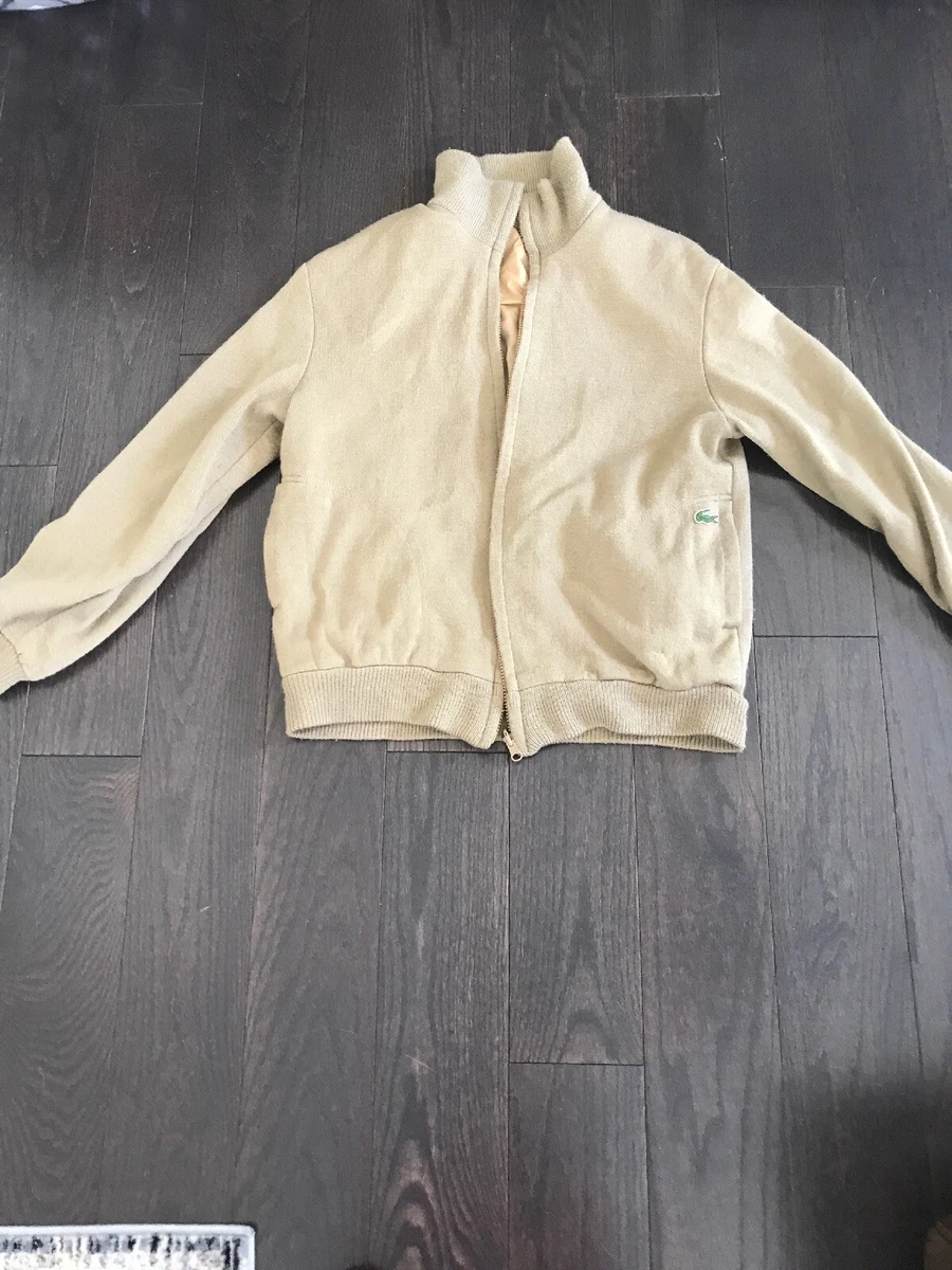 Vintage Lacoste Reversible Jacket Circa 70 s 80 s Tan