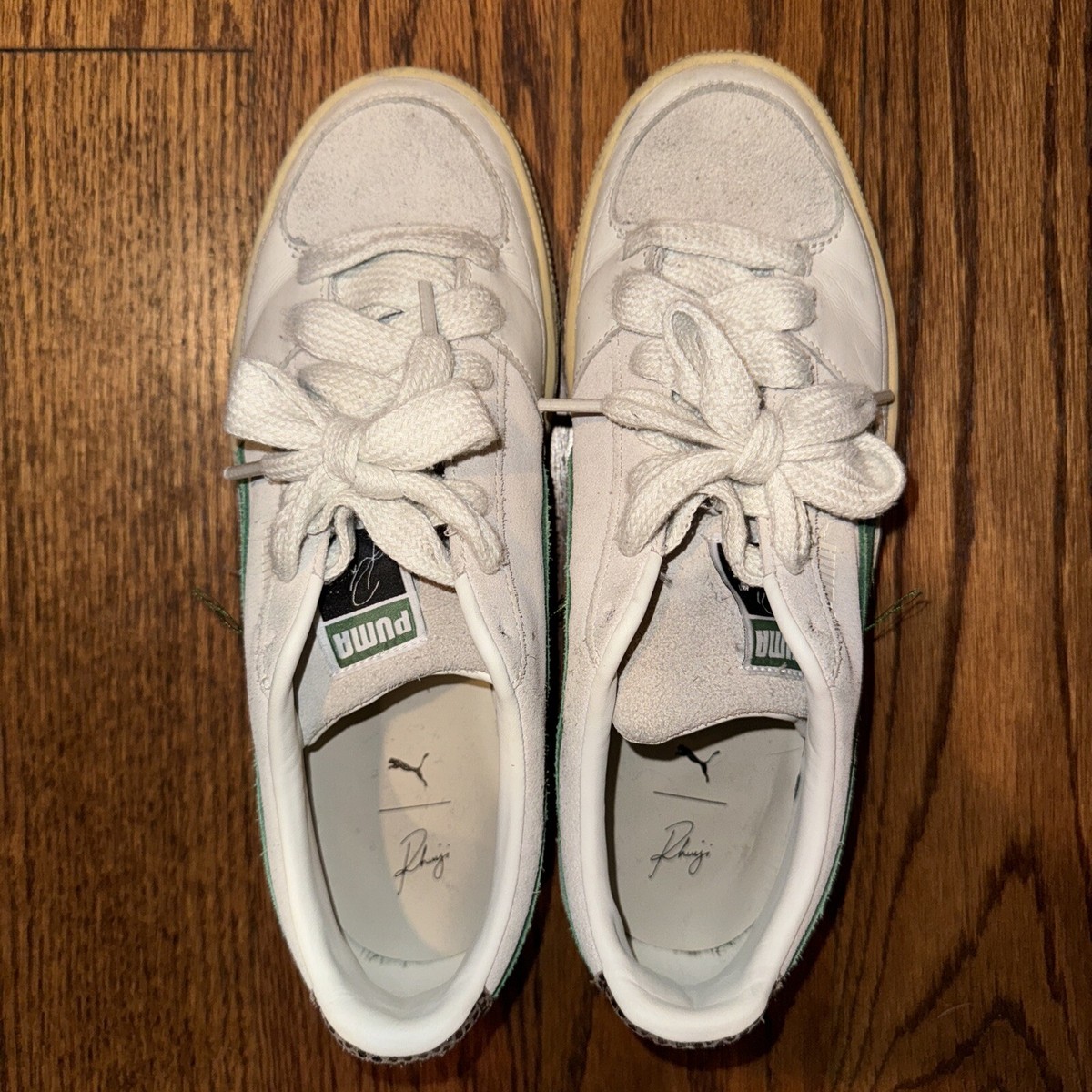 Size PUMA Rhuigi x Suede White Juniper UK