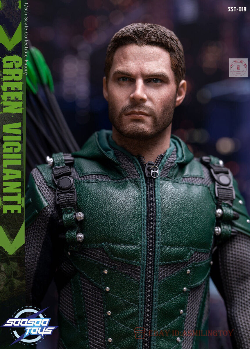 1/6 Soosootoys SST019 Green Arrow Vigilante 12'' Action Figure Collectible  Stock