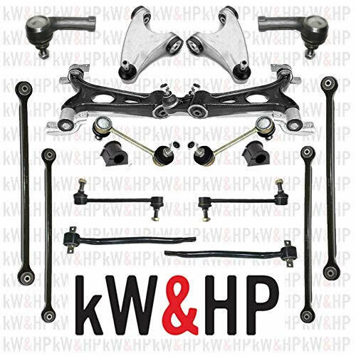 KIT BRACCI SOSPENSIONI ANT+ POST 18 PEZZI ALFA ROMEO 147 - 156 - GT 18 PZ KW&HP