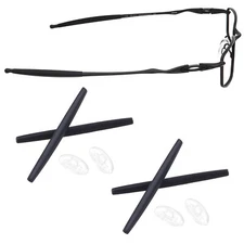 Replacement Rubber Kit Ear Socks Nose Pads for Oakley Drill Bit 0.5	OX3143 Frame