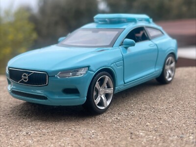 1:32 Scale Volvo XC JY3235 Blue Double Horses Diecast Model Car