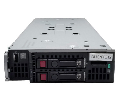 HP ProLiant BL 460c Gen10 Hewlett Packard Enterprise model HSTNS-BC64-S NO HDD