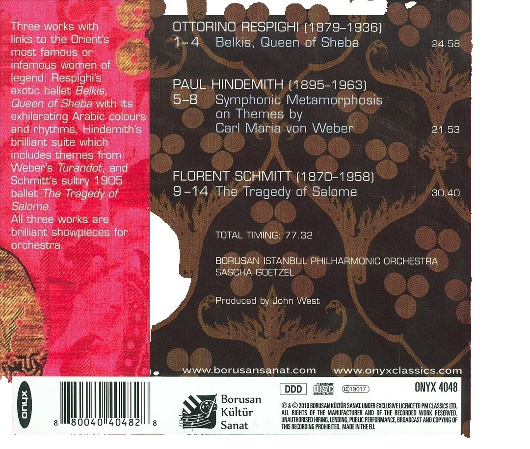 Queen CD de música clásica de Ballet