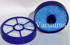 Washable & Reusable Pre and Post-Motor HEPA Filter Kit for Dyson DC33 Vacuums