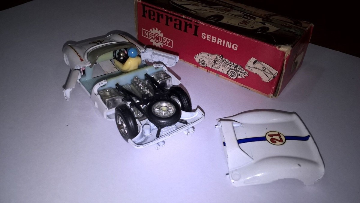 Miniature Mercury 1:43 - Ferrari Sebring N°58 (voiture De Collection, Occasion)