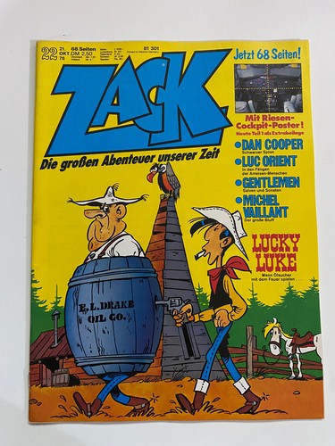 ZACK Comic Hefte Auswahl 1976 Sammlung Geschenk TOP Poster Beilage Sammelalbum - Bild 37 von 48