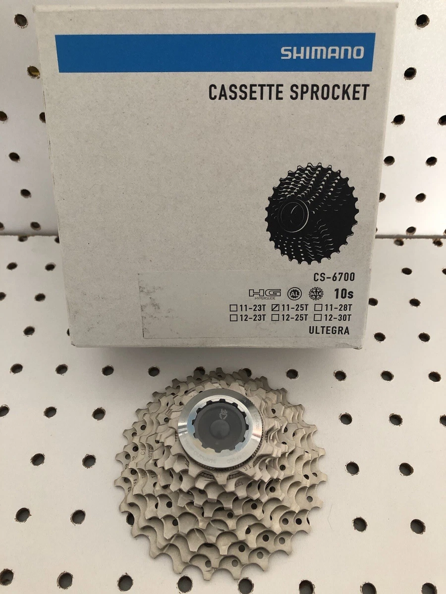 Shimano Ultegra CS 6700 11 25 10 Speed Cassette New eBay