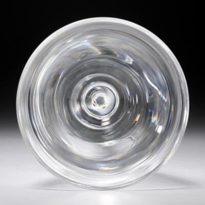 Steuben Air Twist Stem Toasting Goblet Glass 17.75