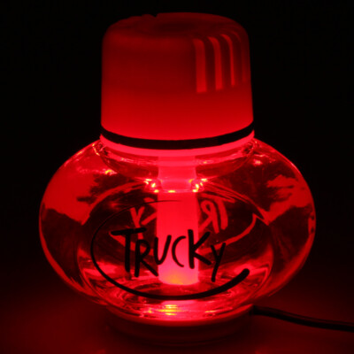 Lufterfrischer Cherry mit Poppy LED Beleuchtung Deko 12V 24V LKW KFZ Auto Bus