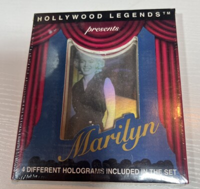 HOLLYWOOD LEGENDS PRESENTS MARILYN MONROE 4 HOLOGRAMS  NEW/SEALED