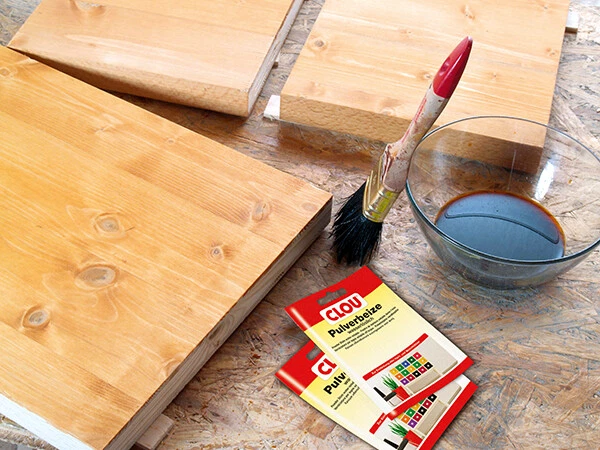 Clou Beize wasserlöslich für 250ml Wasser zum selbst ansetzen ca. 1-2 m² - Bild 4 von 4