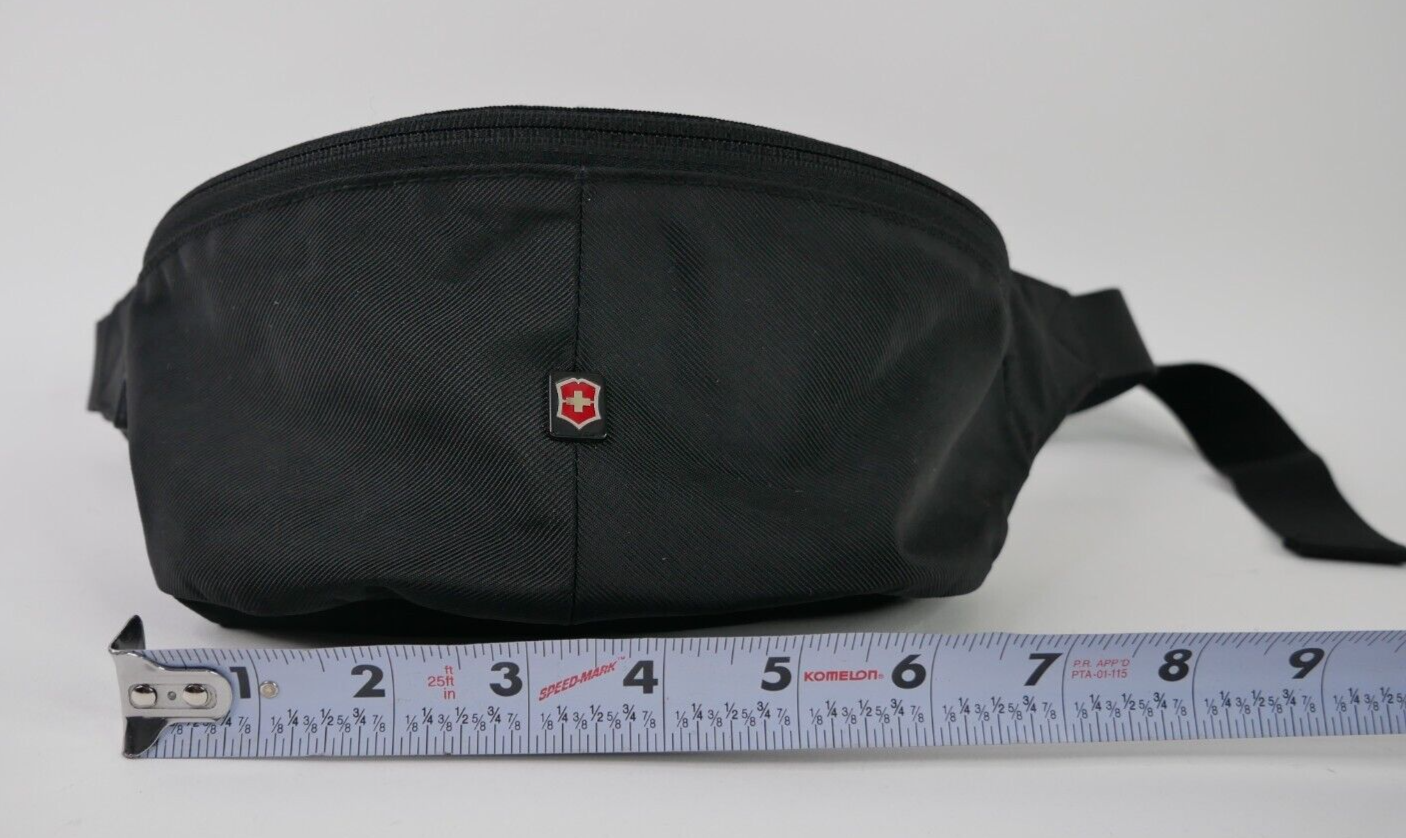 Victorinox Swiss Army Shoulder Strap Fanny Pack Black 35411 Lumbar