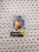 Topps MLB Living Set 675 ORLANDO ARCIA ATLANTA BRAVES