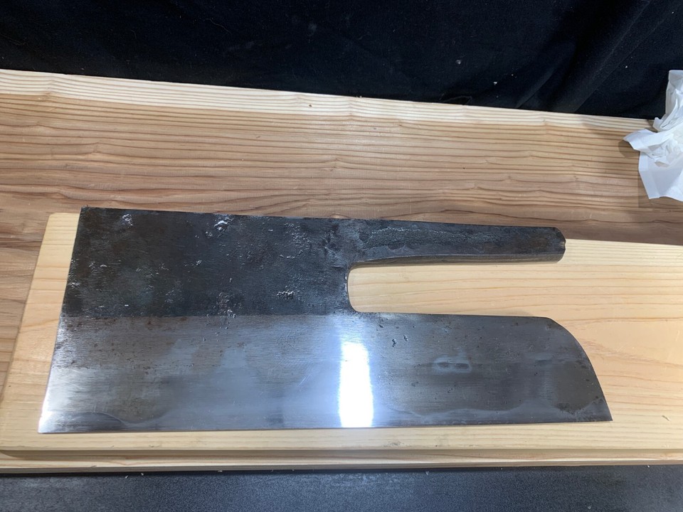 Used Japanese Kitchen Knife Menkiri (Soba Udon) Noodle 33 cm 1438g