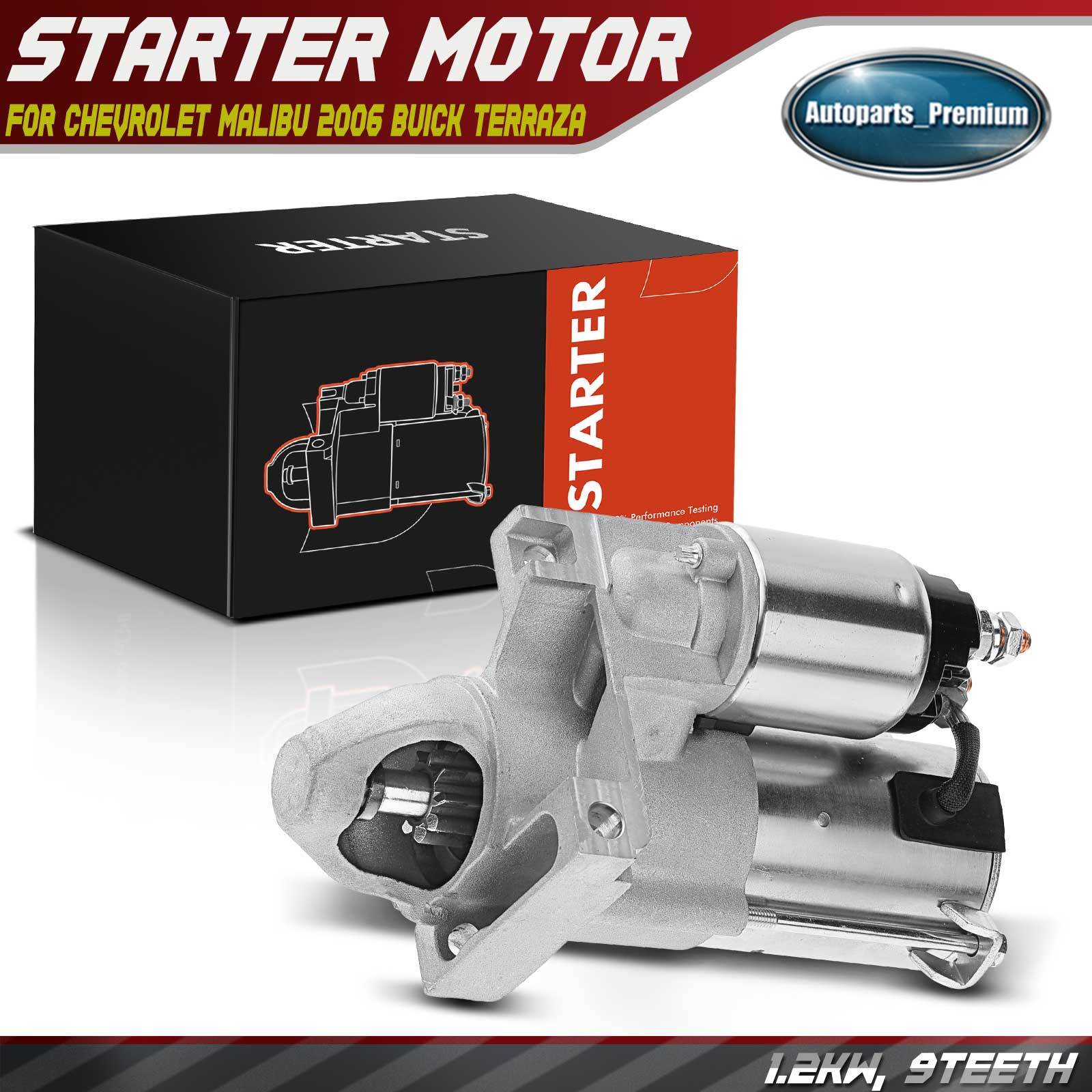 Starter Motor for Chevrolet Malibu 2006 3.5L Buick Terraza 2006 1.2KW 12V CW 9T