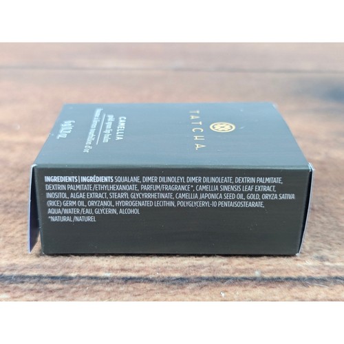 Tatcha Camellia Gold Spun Lip Balm Moisturizing Hydrating 0.21 oz - Picture 5 of 5
