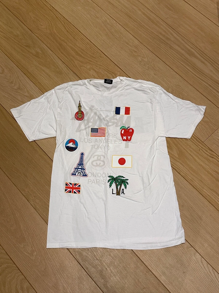 Stussy world tour flags sale