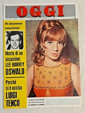 Rivista OGGI Anno XXIII N. 6 Settimanale 9 Febbraio 1967